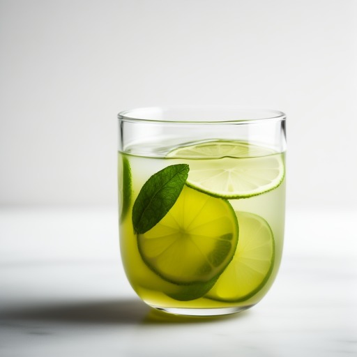 Marängglass med hallonsaft – receptbild